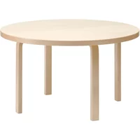Artek Artek - Aalto Esstisch, Ø 125 cm, Birke natur
