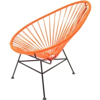 Acapulco Design Acapulco Design - Kinder Acapulco Mini Chair, orange / schwarz