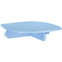 OUT Objekte unserer Tage OUT Objekte unserer Tage - Fels Couchtisch, Esche massiv lackiert himmelblau