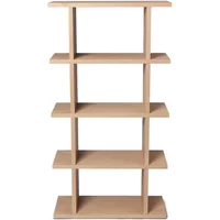 Ferm Living Ferm Living - Kona Bücherregal 1 x 4, 75 x 141 cm, Eiche natur
