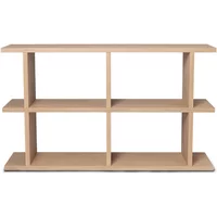 Ferm Living Ferm Living - Kona Bücherregal 2 x 2, 72 x 122,5 cm, Eiche natur