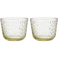 Marimekko Marimekko - Syksy Glas, 220 ml, pale yellow (2er-Set)