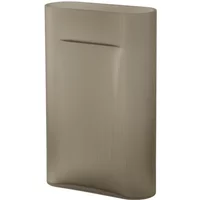 Muuto Muuto - Ridge Bodenvase H 48,5 cm, Glas, taupe