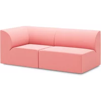 OUT Objekte unserer Tage OUT Objekte unserer Tage - Weber 01 2.5-Sitzer Sofa, rosa (Vidar 4 0622 by Kvadrat)