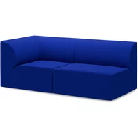 OUT Objekte unserer Tage OUT Objekte unserer Tage - Weber 01 2.5-Sitzer Sofa, cobaltblau (Berlin 641 by OUT)