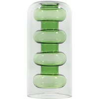 Tom Dixon Tom Dixon - Bump Vase groß, grau / grün