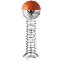 Verpan Verpan - Wire Stehleuchte Ø 40 cm, Chrom / orange