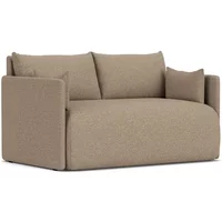 Audo Copenhagen Audo - Offset Schlafsofa, 2-Sitzer, feuerstein (Yarn Collective Logan)
