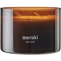Meraki Meraki - Duftkerze, Ø 10 cm, dark wood