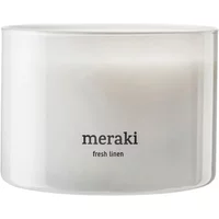 Meraki Meraki - Duftkerze, Ø 10 cm, Fresh linen