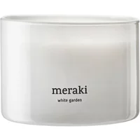 Meraki Meraki - Duftkerze, Ø 10 cm, White garden