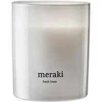Meraki Meraki - Duftkerze, Ø 8 cm, Fresh linen