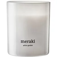 Meraki Meraki - Duftkerze, Ø 8 cm, White garden