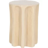 Pulpo Pulpo - Chouchou Hocker / Beistelltisch, rund, Ø 39 x H 57 cm, sand