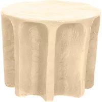 Pulpo Pulpo - Chouchou Hocker / Beistelltisch, rund, Ø 55 x H 45 cm, sand