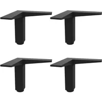 Müller Small Living Müller Small Living - Vertiko Füße, höhenverstellbar, schwarz (4er Set)