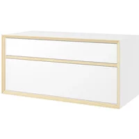 Müller Small Living Müller Small Living - Vertiko Fifteen Regalelement mit Schubladen, weiß