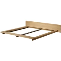 OUT Objekte unserer Tage OUT Objekte unserer Tage - Faro Bett XLarge, mit Kopfteil, 200 x 200 cm, Eiche massiv gewachst