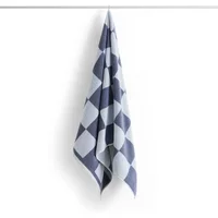 Hay HAY - Check Badetuch, 70 x 136 cm, steel blue