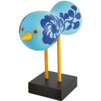 Design House Stockholm Design House Stockholm - Birds 1967, No 4, blau / gelb