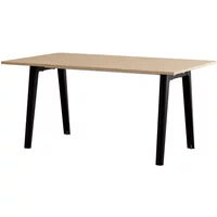 TipToe TipToe - NEW MODERN Esstisch 95 x 160 cm, Eiche / graphite black