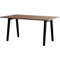 TipToe TipToe - NEW MODERN Esstisch 95 x 160 cm, Walnuss / graphite black