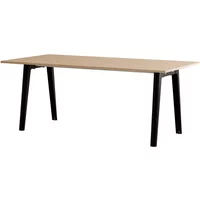 TipToe TipToe - NEW MODERN Esstisch 95 x 190 cm, Eiche / graphite black
