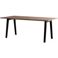 TipToe TipToe - NEW MODERN Esstisch 95 x 190 cm, Walnuss / graphite black