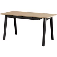 TipToe TipToe - NEW MODERN Schreibtisch mit Schubladen, 75 x 150 cm, Birke / graphite black