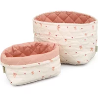 Cam Cam Copenhagen Cam Cam Copenhagen - Gesteppte Aufbewahrungskörbe, bows (2er-Set)