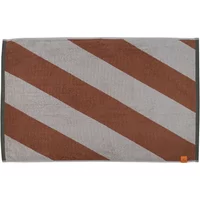 Mette Ditmer Mette Ditmer - Diagonal Badematte, 50 x 80 cm, brick
