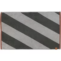 Mette Ditmer Mette Ditmer - Diagonal Badematte, 50 x 80 cm, dark olive