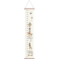 Sebra Sebra - Kinder Messlatte, World of Sebra, beige