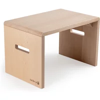 Sebra Sebra - Kinder-Tritthocker, H 24 cm, Wooden Edition, Buche natur