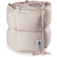 Sebra Sebra - Baby-Bettnestchen, halbe Länge, abgesteppt / birchbark rose