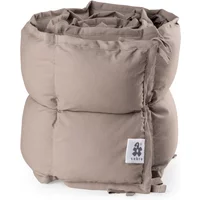 Sebra Sebra - Baby-Bettnestchen, halbe Länge, abgesteppt / jetty beige