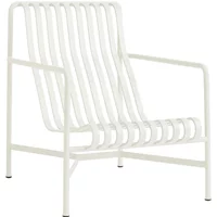 Hay HAY - Palissade Lounge Chair High, cremeweiß
