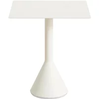 Hay HAY - Palissade Cone Bistrotisch 65 x 65 cm, H 74 cm, cremeweiß
