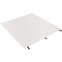 Hay HAY - Palissade Quilted Cushion für Lounge Sofa, cremeweiß