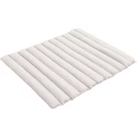 Hay HAY - Palissade Soft Quilted Cushion, für Dining Bench, cremeweiß