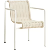Hay HAY - Palissade Cord Dining Armchair, cremeweiß