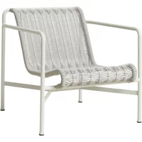 Hay HAY - Palissade Cord Lounge Chair Low, sky grey