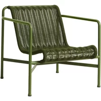Hay HAY - Palissade Cord Lounge Chair Low, olive