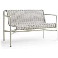 Hay HAY - Palissade Cord Dining Bench, sky grey