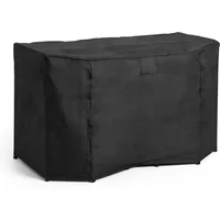 Hay HAY - Palissade Cover für Tisch 82,5 x 90 cm und 2 Dining Armchairs, schwarz