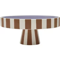 OYOY OYOY - Toppu Tablett, Ø 20 x H 9 cm, caramel / lavender