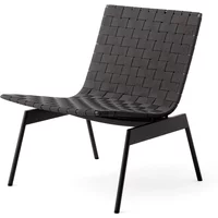 &Tradition &Tradition - Ville AV44 Outdoor Lounge Chair, warm black