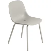 Muuto Muuto - Fiber Outdoor Stuhl, grau