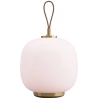 Louis Poulsen Louis Poulsen - VL45 Radiohus Portable LED Tischleuchte, Messing / glossy pale rose