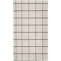 House Doctor House Doctor - Join Tischläufer, L 140 cm, schwarz / off-white